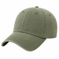 Unisex Baseballkappe Khaki Verstellbar