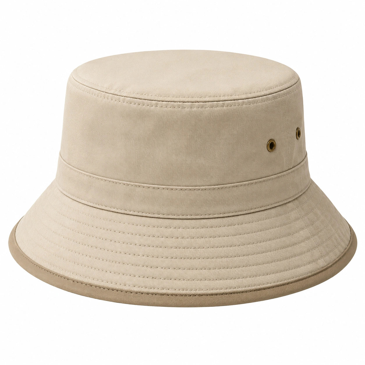 Unisex Fischerhut Beige mit Sonnenschutz
