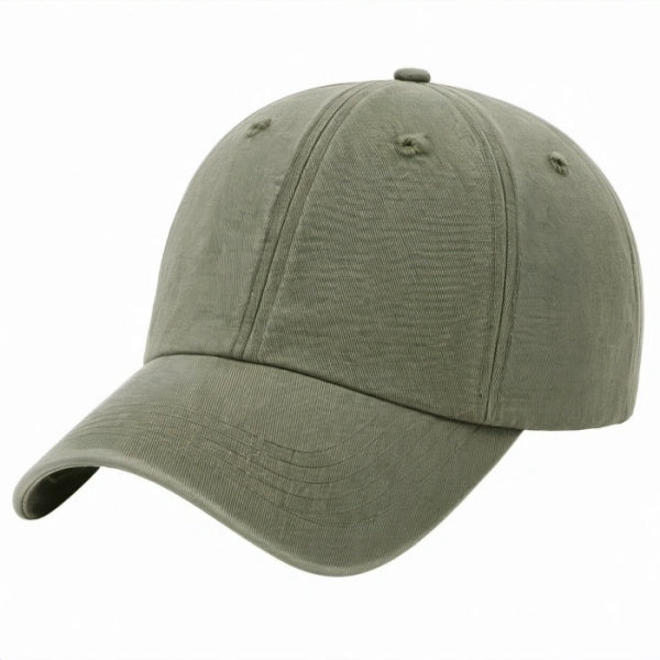 Unisex Baseballkappe Khaki Verstellbar