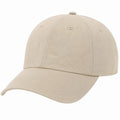 Unisex Basecap Beige mit Verstellbarem Riemen