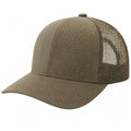 Unisex Baseballkappe mit Netzrückseite verstellbar Khaki