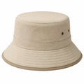 Unisex Fischerhut Beige mit Sonnenschutz