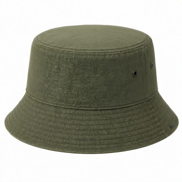 Unisex Fischerhut mit UV-Schutz Olivgrün