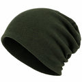 Unisex Beanie Mütze Dunkelgrün
